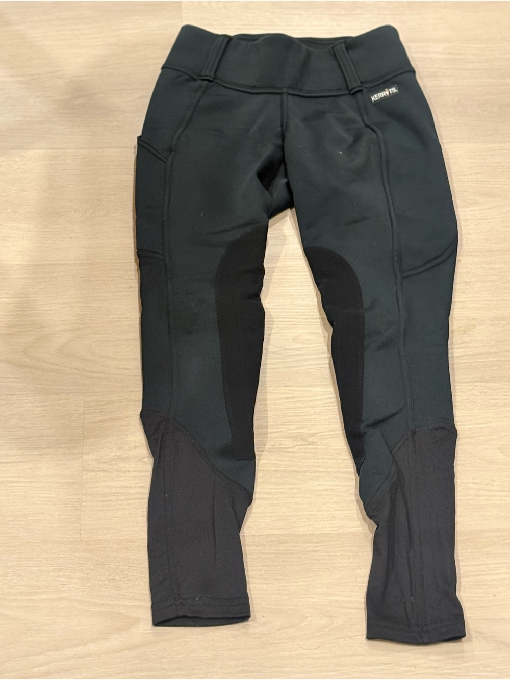 Kerrits Ladies Black Equestrian Fleece Lined Tight
